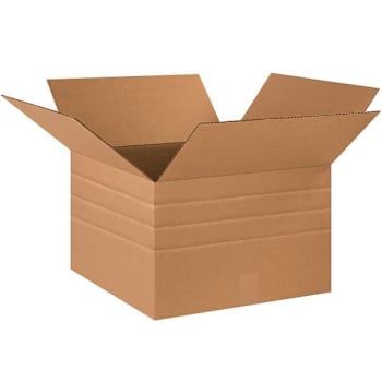Image for Box Partners Multi-Depth Corrugated Boxes 18"X18"X12" Kraft Package Of 20 from HD Supply