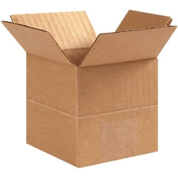 Image for Box Partners Multi-Depth Corrugated Boxes 4"X4"X4" Kraft Package Of 25 from HD Supply