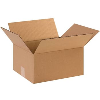 Box Partners Corrugated Boxes 12"X10"X6" Kraft Package Of 25