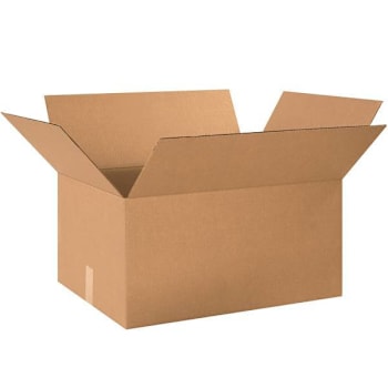 Box Partners Heavy-Duty Boxes 24"X18"X12" Kraft Package Of 15