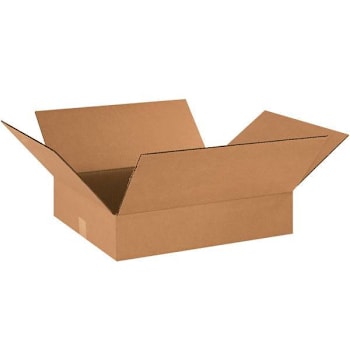 Image for Box Partners Flat Corrugated Boxes 18"X16"X4" Kraft Package Of 25 from HD Supply