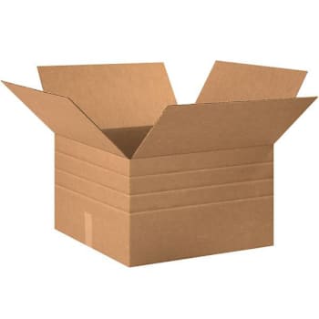 Image for Box Partners Multi-Depth Corrugated Boxes 20"X20"X12" Kraft Package Of 15 from HD Supply