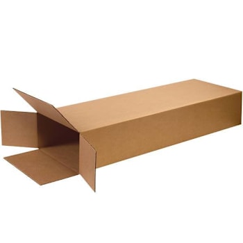 Image for Box Partners Side Loading Boxes 18"X6"X45" Kraft Package Of 5 from HD Supply