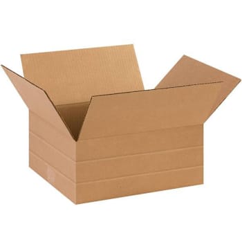 Image for Box Partners Multi-Depth Corrugated Boxes 14"X12"X6" Kraft Package Of 25 from HD Supply
