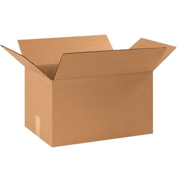 Box Partners Heavy-Duty Boxes 17 1/4"X11 1/4"X10" Kraft Package Of 25