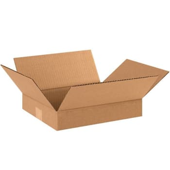 Image for Box Partners Flat Corrugated Boxes 12"X10"X2" Kraft Package Of 25 from HD Supply