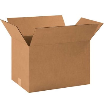 Box Partners Corrugated Boxes 18 1/2"X12 1/2"X12" Kraft Package Of 20