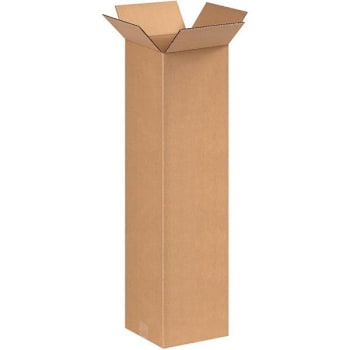 Box Partners Tall Corrugated Boxes 9"X9"X30" Kraft Package Of 25