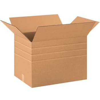 Image for Box Partners Multi-Depth Corrugated Boxes 20"X14"X14" Kraft Package Of 15 from HD Supply