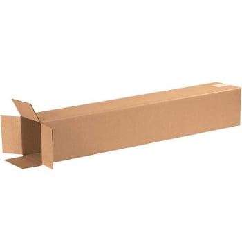 Image for Box Partners Tall Corrugated Boxes 6"X6"X36" Kraft Package Of 25 from HD Supply