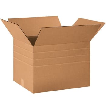 Image for Box Partners Multi-Depth Corrugated Boxes 20"X16"X14" Kraft Package Of 20 from HD Supply