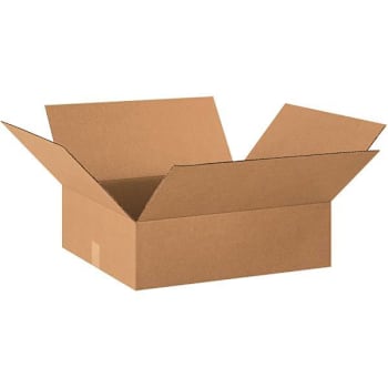 Image for Box Partners Flat Corrugated Boxes 20"X18"X6" Kraft Package Of 25 from HD Supply