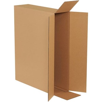 Image for Box Partners Side Loading Boxes 26"X6"X20" Kraft Package Of 10 from HD Supply