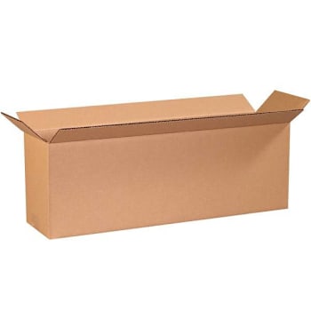 Image for Box Partners Long Corrugated Boxes 24"X6"X8" Kraft Package Of 25 from HD Supply