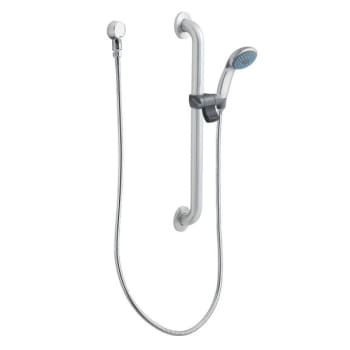 Image for Moen Commercial Chrome/stainless 1.74gpm Slide Bar/grab Bar Shower from HD Supply