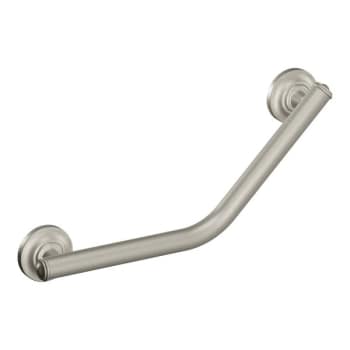 Image for Moen Grab Bar Brushed Nickel 16" Angled Grab Bar from HD Supply