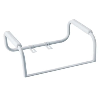 Image for Moen Home Care Glacier Toilet Safety Bar, Built-In Support Bars from HD Supply