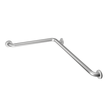 Image for Moen Home Care 24 X 48 In. Peened L-Shaped Grab Bar from HD Supply