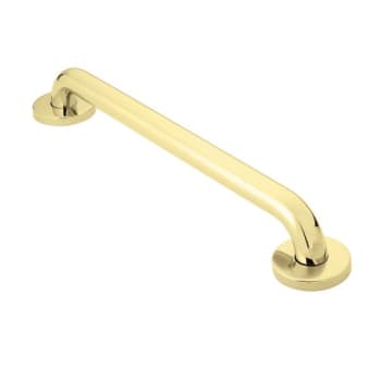 Image for Moen Grab Bar Stainless Polished Brass 18" Concealed Screw Grab Bar from HD Supply
