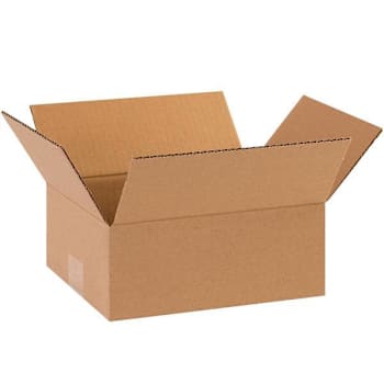 Box Partners Flat Corrugated Boxes 8"X6"X3" Kraft Package Of 25