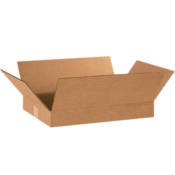Image for Box Partners Flat Corrugated Boxes 18"X12"X2" Kraft Package Of 25 from HD Supply