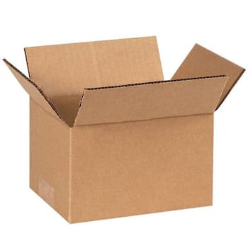 Box Partners Corrugated Boxes 7"X5"X4" Kraft Package Of 25