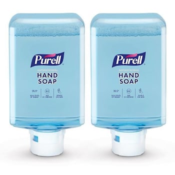 PURELL Antimicrobial Foaming Hand Soap Refill, Fragrance Free, Case Of 2