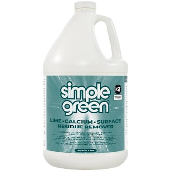 Image for Simple Green Lime Calcium Surface Residue Remover, 1 Gallon, Case Of 6 from HD Supply