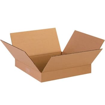Image for Box Partners Flat Corrugated Boxes 13"X13"X2" Kraft Package Of 25 from HD Supply