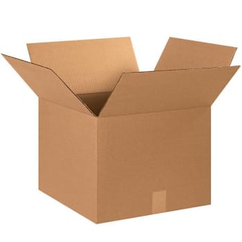 Box Partners Corrugated Boxes 15"X15"X12" Kraft Package Of 25