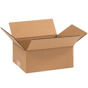 Image for Box Partners Flat Corrugated Boxes 9"X7"X3"  Kraft Package Of 25 from HD Supply