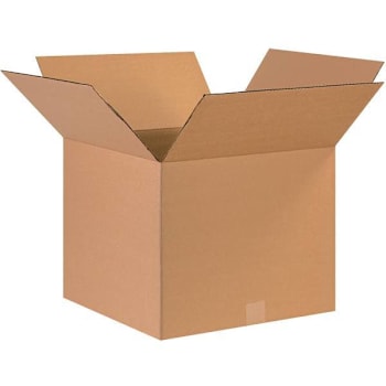 Box Partners Corrugated Boxes 17"X17"X14" Kraft Package Of 25