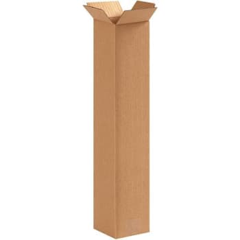 Image for Box Partners Tall Corrugated Boxes 4"X4"X20" Kraft Package Of 25 from HD Supply