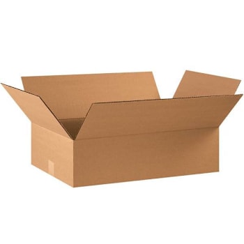 Image for Box Partners Flat Corrugated Boxes 22"X14"X6" Kraft Package Of 20 from HD Supply