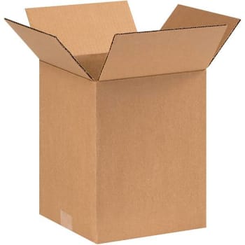 Box Partners Corrugated Boxes 9"X9"X11" Kraft Package Of 25