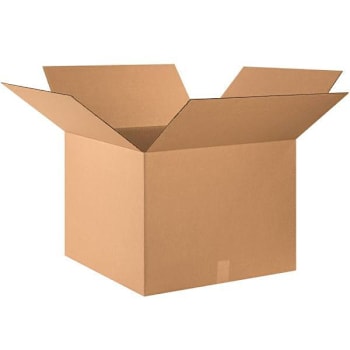 Box Partners Corrugated Boxes 24"X24"X18" Kraft Package Of 10