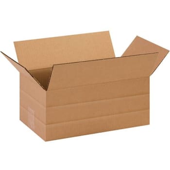 Image for Box Partners Multi-Depth Corrugated Boxes 14"X8"X6" Kraft Package Of 25 from HD Supply