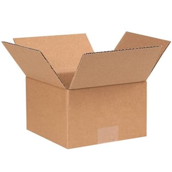 Box Partners Corrugated Boxes 7"X7"X4" Kraft Package Of 25