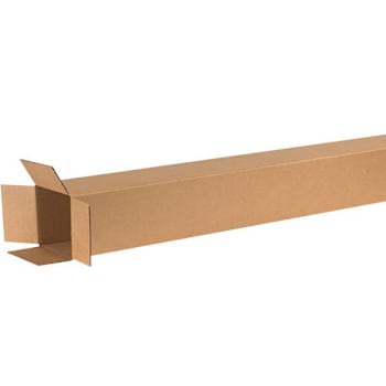 Image for Box Partners Tall Corrugated Boxes 6"X6"X72" Kraft Package Of 15 from HD Supply