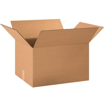 Box Partners Corrugated Boxes 20"X15"X12" Kraft Package Of 25