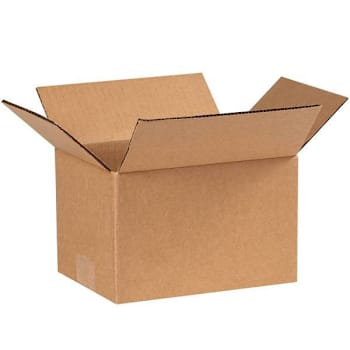 Box Partners Corrugated Boxes 8"X6"X5" Kraft Package Of 25