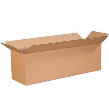 Box Partners Long Corrugated Boxes 28"X10"X10" Kraft Package Of 25