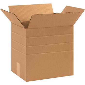 Image for Box Partners Multi-Depth Corrugate Boxes 13 1/4"X10 1/4"X12" Kraft Package Of 25 from HD Supply