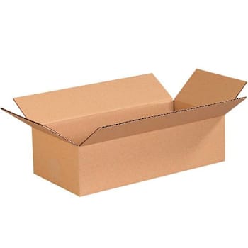 Image for Box Partners Flat Corrugated Boxes 16"X8"X4" Kraft Package Of 25 from HD Supply