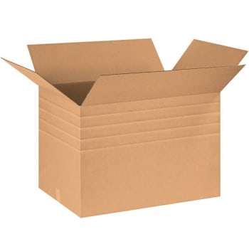 Image for Box Partners Heavy-Duty Multi-Depth Boxes 30"X20"X20" Kraft Package Of 10 from HD Supply