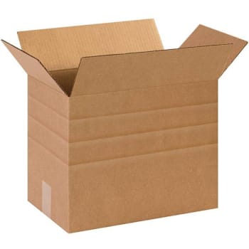 Box Partners Multi-Depth Corrugated Boxes 14 1/2"X8 3/4"X12" Kraft Package Of 25