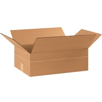 Box Partners Multi-Depth Corrugated Boxes 17 1/4"X11 1/4x6" Kraft Package Of 25