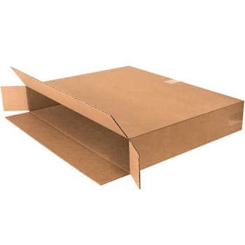 Image for Box Partners Side Loading Boxes 30"X5"X24" Kraft Package Of 10 from HD Supply