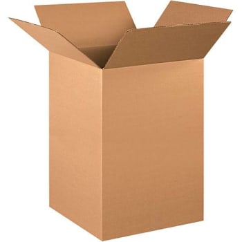 Box Partners Tall Corrugated Boxes 16"X16"X26" Kraft Package Of 10
