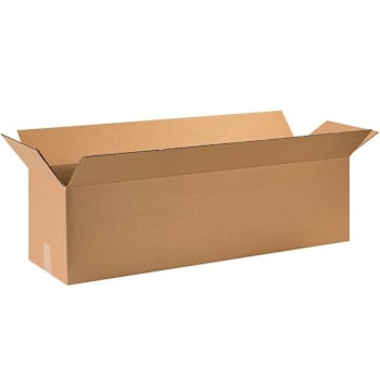 Box Partners Long Corrugated Boxes 36"X10"X10" Kraft Package Of 20